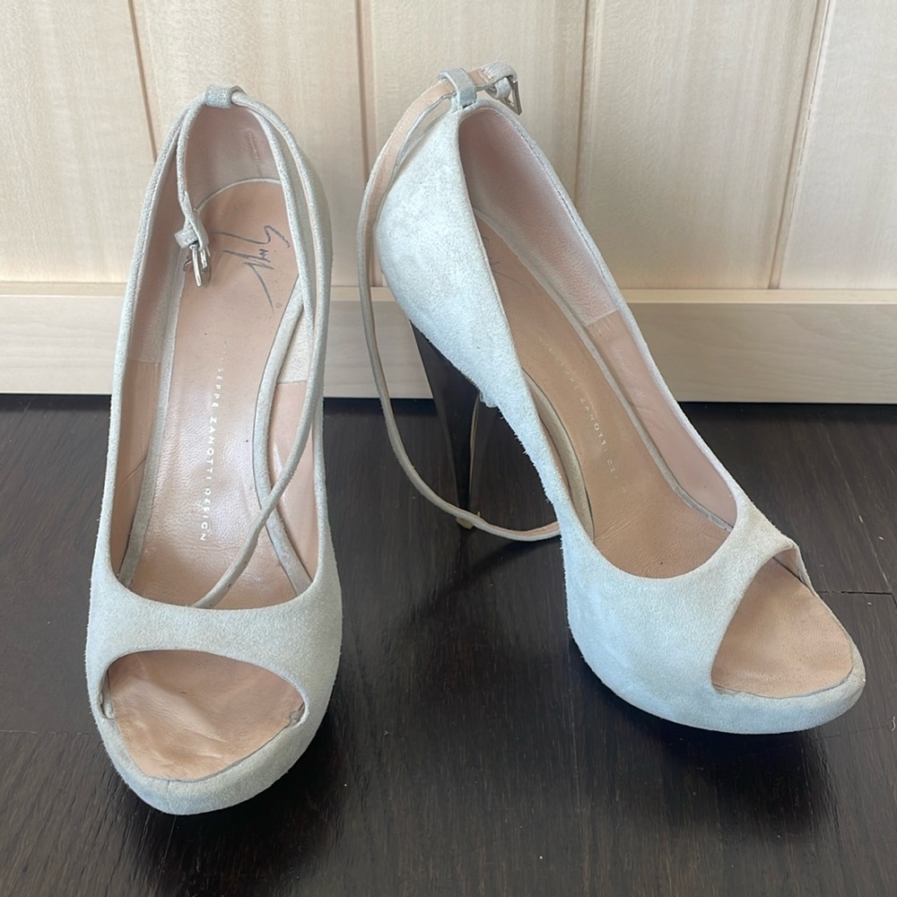 Giuseppe Zanotti peep toe high heels sandals